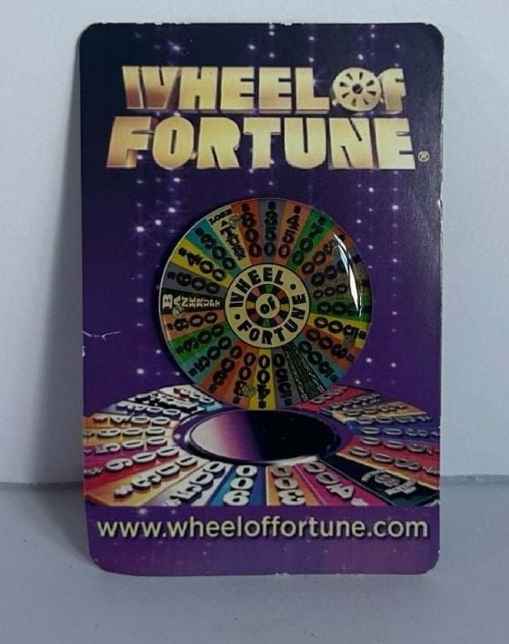 Wheel of Fortune Lapel Pin